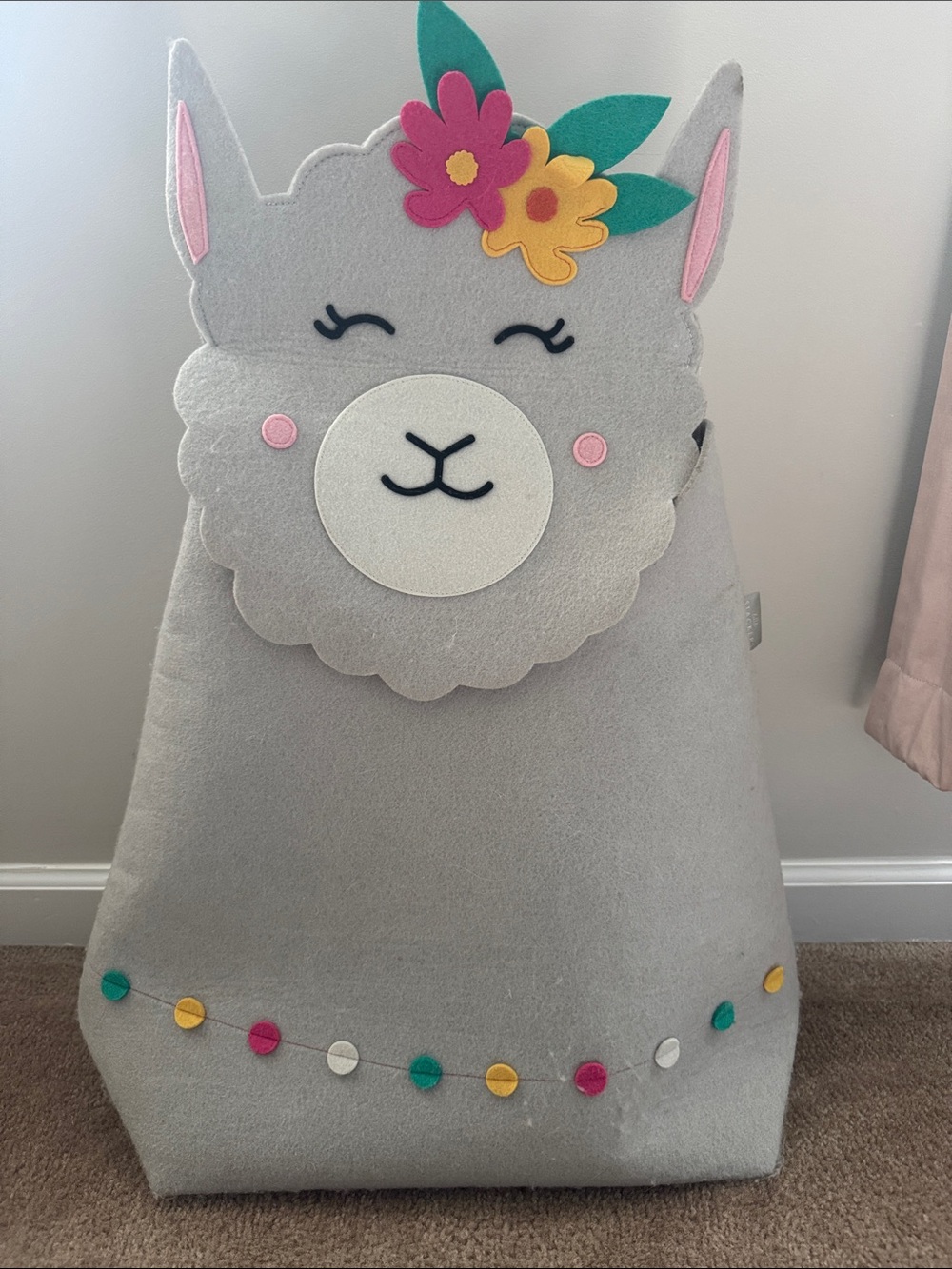 Target Pillowfort Llama Hamper/Laundry Bin